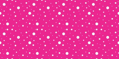 Pembe Arkaplan ile Pembe Noktasız Desen