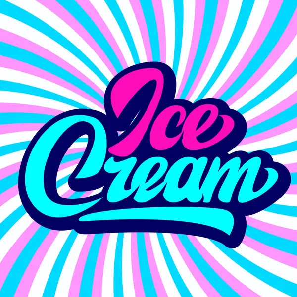 Renkli vintage arka planda kaligrafik yazma dondurması.