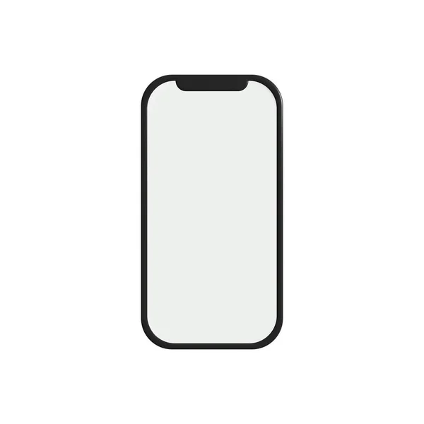 Telefon Smartphone Handy Icon Attrappe — Stockvektor
