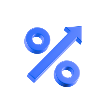 Artırılmış ok 3d, büyüme sembolü