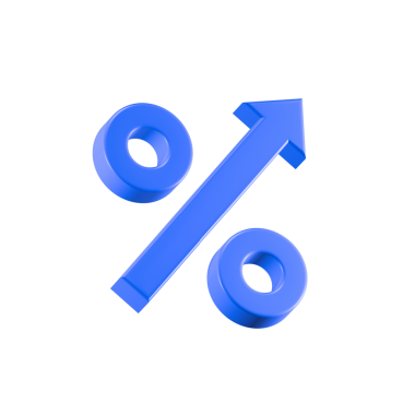 Artırılmış ok 3d, büyüme sembolü