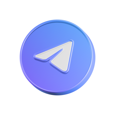 telgraf simgesi uygulaması 3d mavi renk