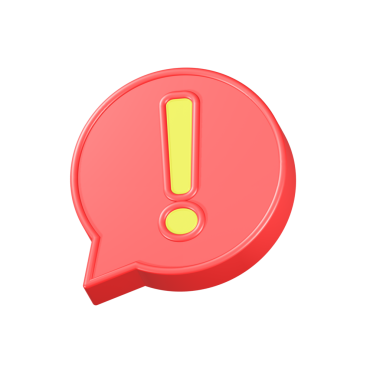 3D kırmızı alarm zili ya da kırmızı acil durum uyarısı.