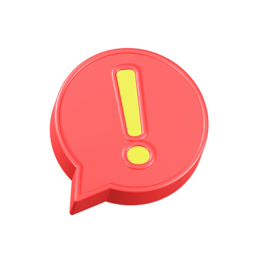 3D kırmızı alarm zili ya da kırmızı acil durum uyarısı.