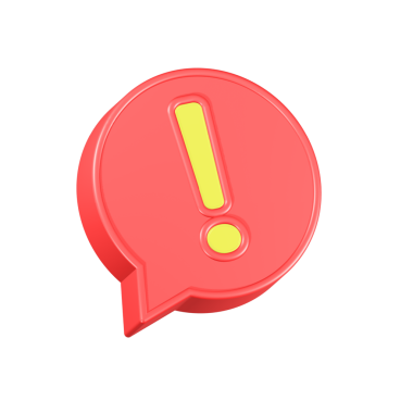 3D kırmızı alarm zili ya da kırmızı acil durum uyarısı.