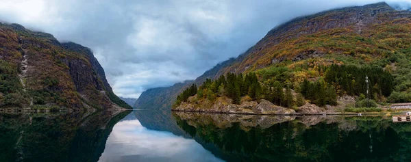 Naeroyord Sogn Fjordane County Norway — стоковое фото