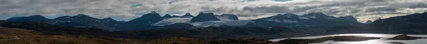 Norvège Paysage Vue Panoramique Depuis Route Panoramique Sognefjellet Parc National — Photo