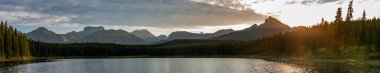 Margaret Lake  in the Waiparous area Alberta Canada