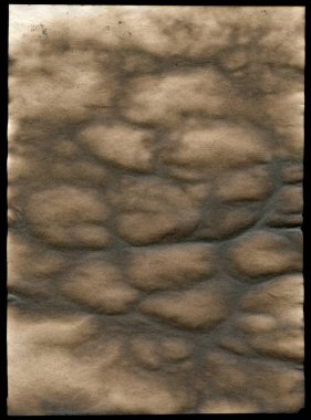 Yanmış kağıt deseni sarı renk