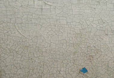 Kırık boyalı eski bir duvar