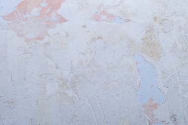 Rengin açık tonlarında eski bir duvar