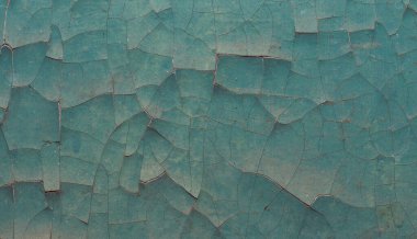 Kırık boyalı eski bir duvar