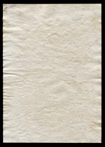 Starý Papír Textura Žlutý Odstín — Stock fotografie