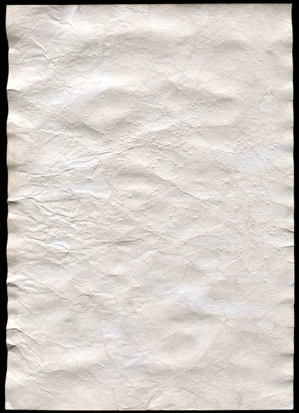 Starý Papír Textura Žlutý Odstín — Stock fotografie