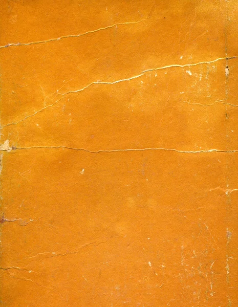 Altes Papier Textur Orange Farbton — Stockfoto