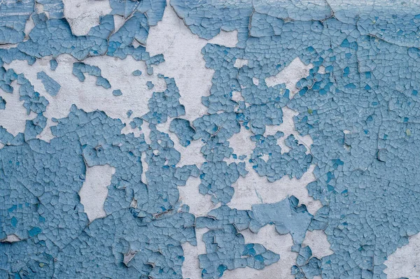 Old Painted Wall Cracked Paint — Stock Photo, Image