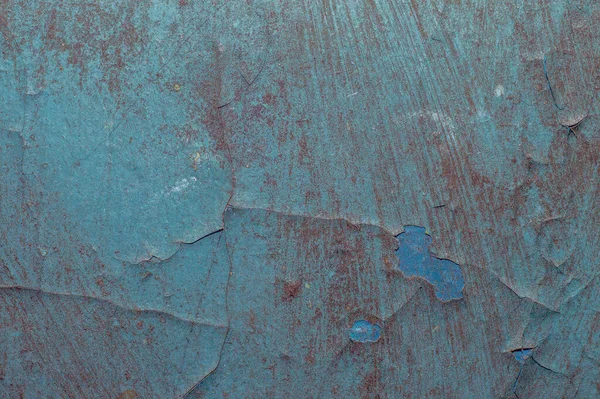 Antigua Pared Pintada Con Pintura Agrietada —  Fotos de Stock