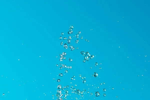 Foto Von Wassertropfen Der Luft — Stockfoto
