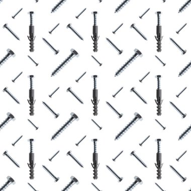 beyaz arkaplanda dikişsiz desen vidala