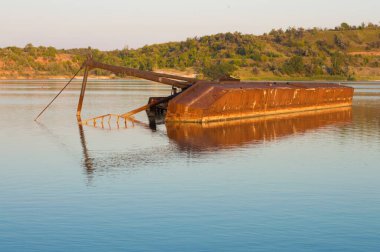 Rzhava gölünde sel basmıştı.