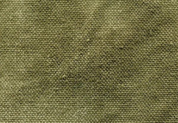 Textura Fondo Lona Vieja Lona Tono Verde Color — Foto de Stock