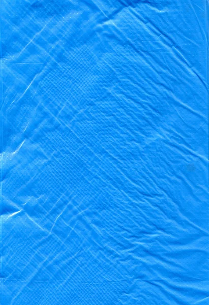 Foto Textura Azul Bolsa Plástico —  Fotos de Stock