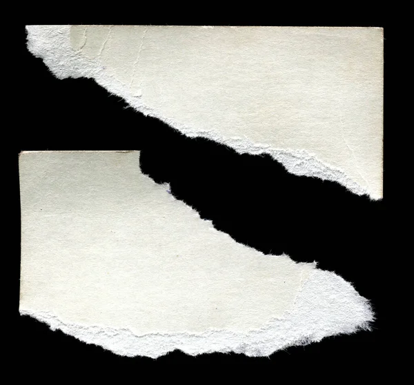古いヴィンテージの破れた紙のテクスチャ背景 — ストック写真
