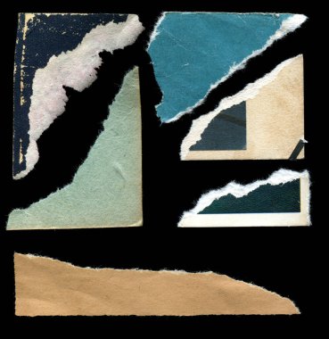 Eski, yırtık kağıt dokusu