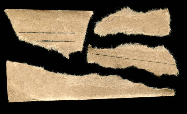 Vecchio Annata Strappato Carta Texture Sfondo — Foto Stock