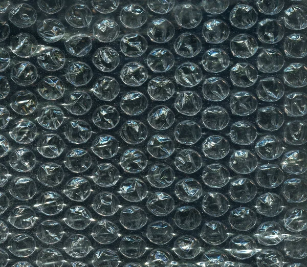 Textura Polietileno Fondo Burbuja — Foto de Stock