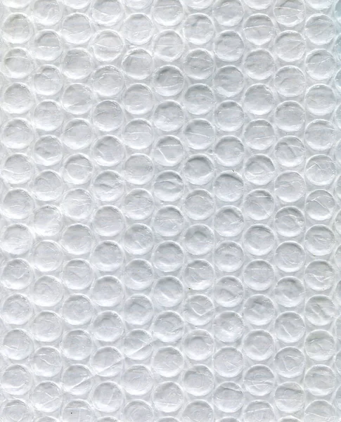 Textura Polietileno Branco Círculo — Fotografia de Stock