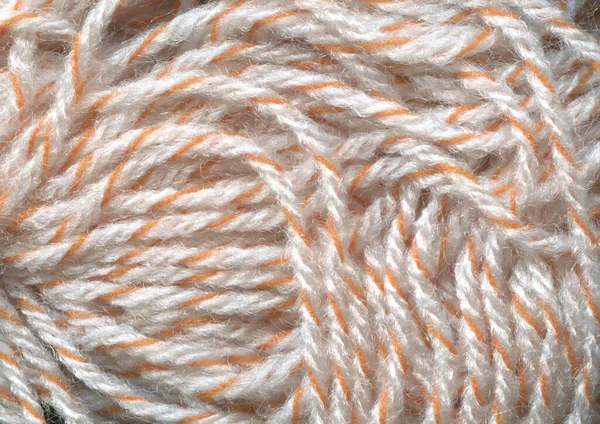 Texture Gray Orange Thread Background — Stock Photo, Image