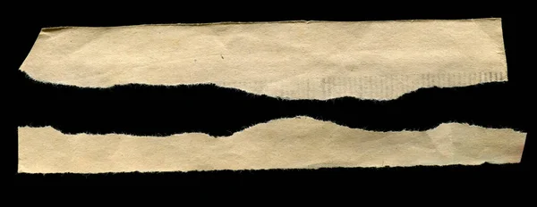 Текстура Старого Рваного Жовтого Паперового Фону — стокове фото