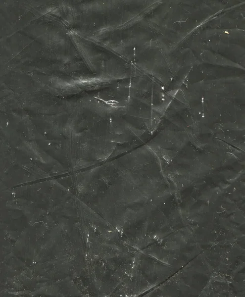 Текстура Черного Царапанного Полиэтиленового Фона — стоковое фото