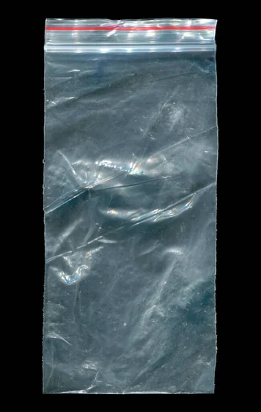 テクスチャビニール袋ジップロックの背景 — ストック写真