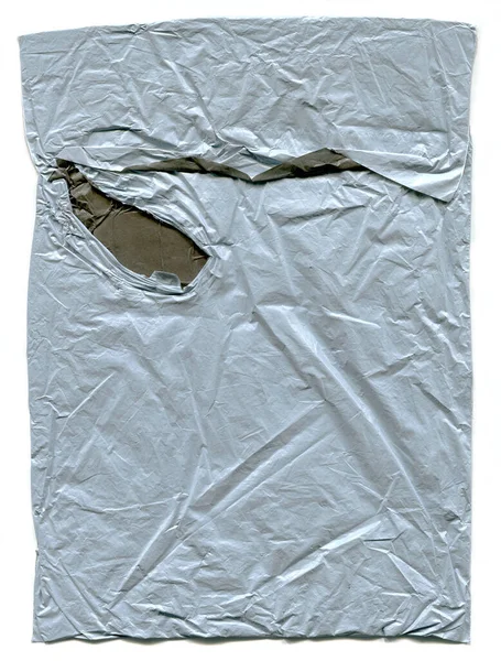 Grå Polyetylen Förpackning Textur Bakgrund — Stockfoto