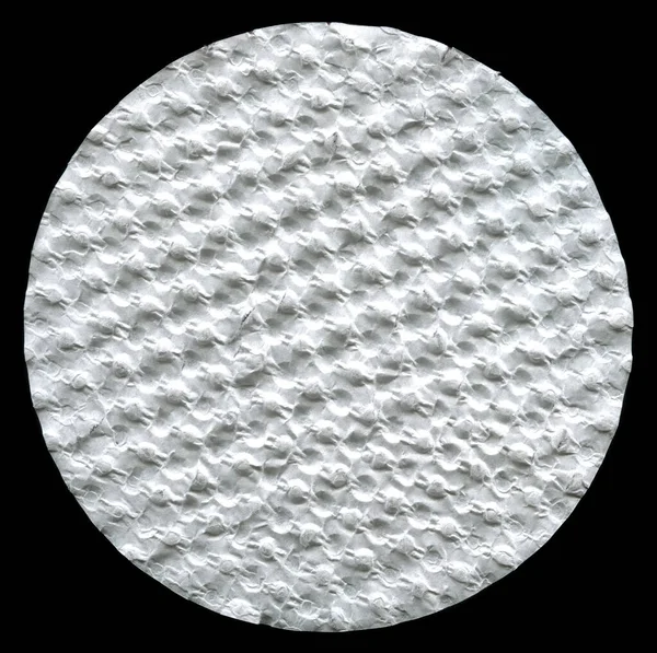 Textura Papelão Branco Ondulado Fundo — Fotografia de Stock