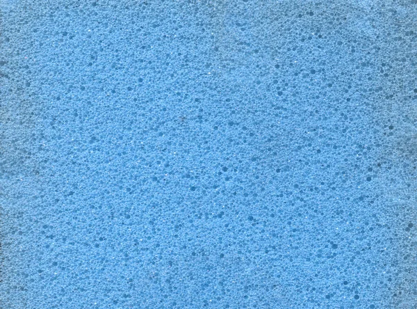 Texture Blue Foam Rubber Background — Stock Photo, Image