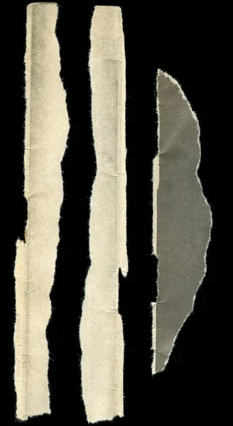 Шматочки Старого Рваного Паперового Фону — стокове фото