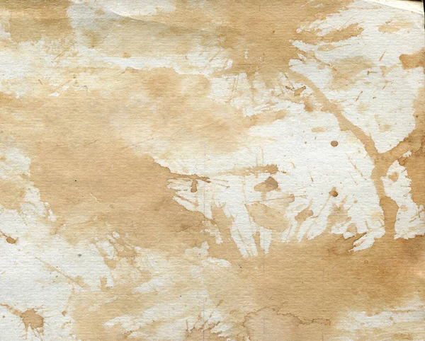 Текстура Старой Бумаги Пятнами Пятнами Фона — стоковое фото