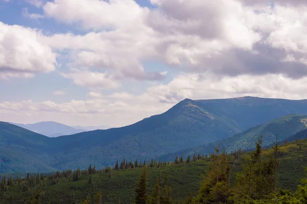 stock image nature mountain landscape on the background of the sky