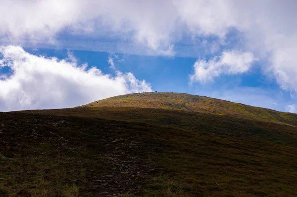 Natur Berg Landskap Bakgrunden Himlen — Stockfoto