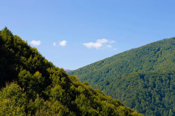 Naturaleza Paisaje Montaña Fondo Del Cielo — Foto de Stock