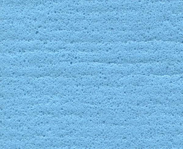 青いスポンジ生地の質感の背景 — ストック写真