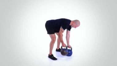 Çift Kettlebell Eğik Sıralar