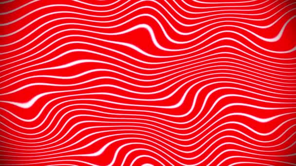 赤と白のストライプのカラフルな抽象的な背景 ロイヤリティフリーストック映像