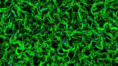 Yeşil kablolu soyut hareket arkaplanı