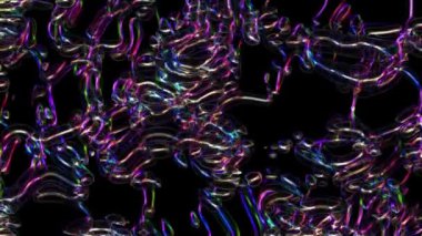 Soyut hareket arkaplan bulanık şekilleri çok renkli