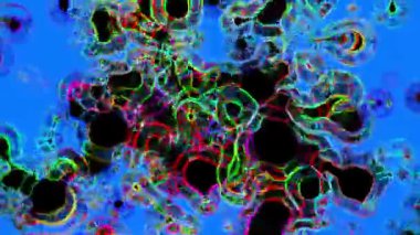 Soyut hareket arkaplan bulanık şekilleri çeşitli renklerde