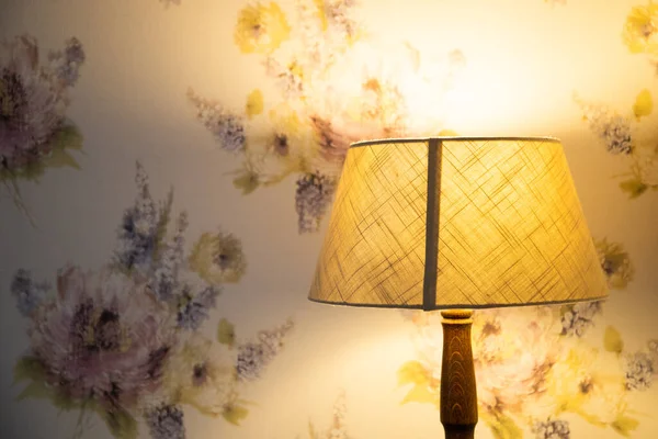 Vintage Night Lamp Bedroom — Stock Photo, Image